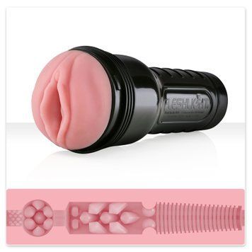Мастурбатор-вагина Fleshlight Pink Lady Destroya Новая текстура, Розовый - 1