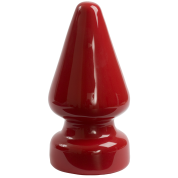 Анальная пробка Doc Johnson Red Boy - XL Butt Plug The Challenge, диаметр 12 см, Красный - 1