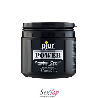 Густая смазка для фистинга и анального секса pjur POWER Premium Cream 500 мл на гибридной основе PJ10300 фото