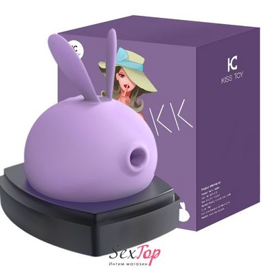 Вакуумний стимулятор з вібрацією KISTOY Miss KK Purple SO3760 фото