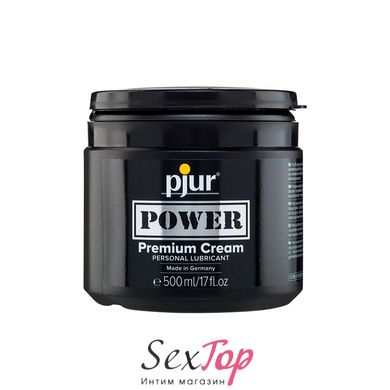 Густая смазка для фистинга и анального секса pjur POWER Premium Cream 500 мл на гибридной основе PJ10300 фото