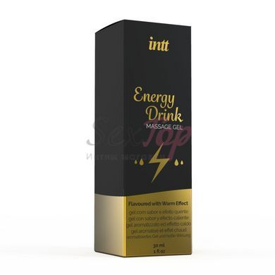 Массажный гель для интимных зон Intt Energy Drink (30 мл) разогревающий &mdash;  фото товара 3