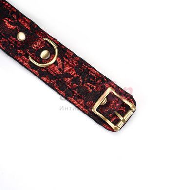 Нашийник з повідцем Liebe Seele Victorian Garden Collar with Leash - фото товару 6