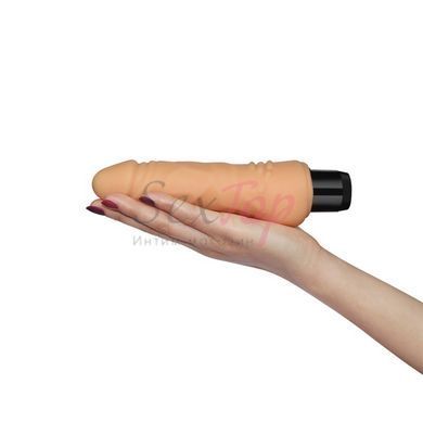 Реалістичний вібратор з шипами для кліторального масажу Lovetoy Real Feel - фото товару 5