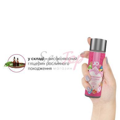 Лубрикант на водной основе System JO H2O &mdash; Candy Shop &mdash; Cotton Candy (60 мл) без сахара и парабенов &mdash;  фото товара 4