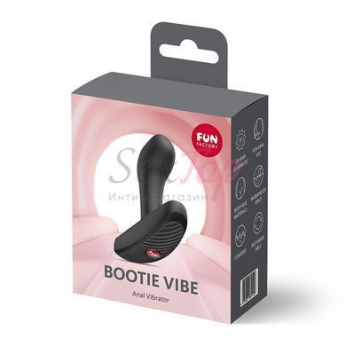 Анальна пробка Fun Factory Bootie Vibe Black - фото товару 9