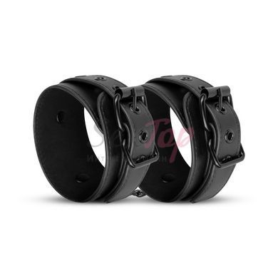 Поножі Bedroom Fantasies: Faux Leather Ankle Cuffs, чорні - фото товару 4