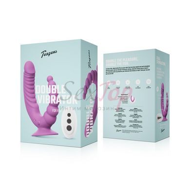 Двойной вибратор Teazers Double Vibrator &mdash;  фото товара 8
