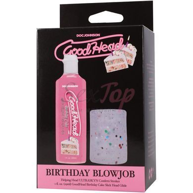 Набор для минета Doc Johnson GoodHead Birthday Blowjob Kit &mdash;  фото товара 9
