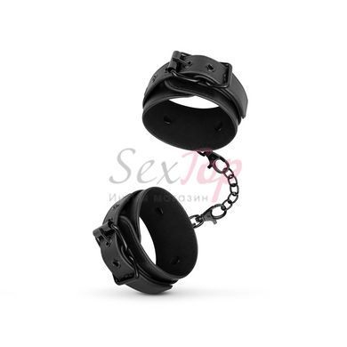 Поножі Bedroom Fantasies: Faux Leather Ankle Cuffs, чорні - фото товару 3