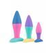 Набор анальных пробок разноцветных PMV20 Koda Butt Plug Set &mdash; фото 1 из 6