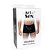Мужские трусы с сюрпризом Art of Sex - Gladiator, черные с эффектом мокрого бархата, размер S &mdash; фото 3 из 4