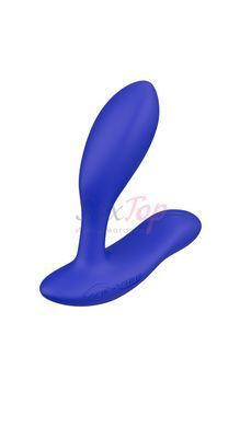 Смарт-вибромассажер простаты We-Vibe Vector+ ROYAL BLUE, пульт ДУ, регулируемый угол наклона &mdash;  фото товара 3