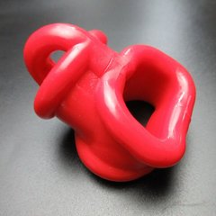 TPR Annex Erection Enhancer Sex-Toys for Men - Red IXI52226 фото
