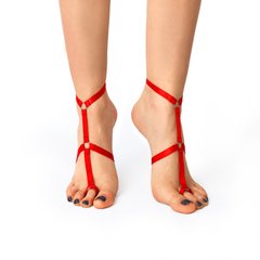 Чокер на 2 ножки Art of Sex - Stelia, цвет Красный SO7448 фото