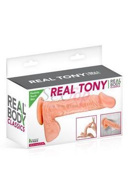 Фалоімітатор Real Body - Real Tony (м'яте паковання!!!),  - 4