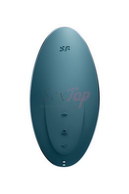 Вакуумний вібратор Satisfyer Vulva Lover 1 Blue - фото товару 4