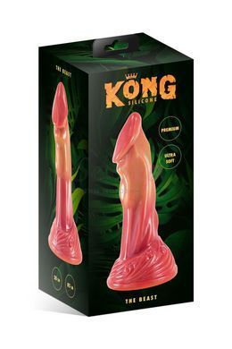 Фентезійний фалоімітатор Kong Silicone The Beast - фото товару 2