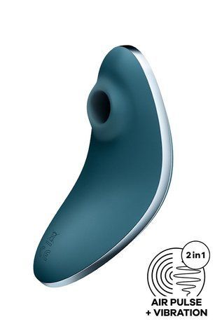 Вакуумный вибратор Satisfyer Vulva Lover 1 Blue &mdash;  фото товара 1