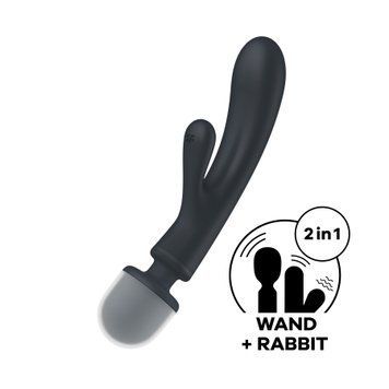 Вибратор Satisfyer Triple Lover (Grey) &mdash;  фото товара 1