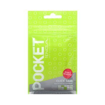 Мастурбатор TENGA Pocket Click Ball, Білий - 1