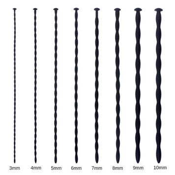Силиконовый уретральный стимулятор Silicone Urethral Catheter Dilator Horse Eye &mdash;  фото товара 1