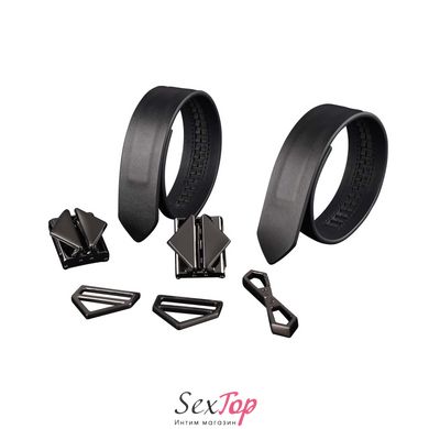 Наручники LOCKINK Wristcuffs/Anklecuffs Black Set - SX0837