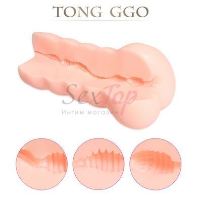 Мастурбатор-попка Kokos Tong-ggo, пружний, ненаскрізний - фото товару 6