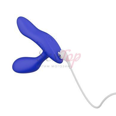Смарт-вибромассажер простаты We-Vibe Vector+ ROYAL BLUE, пульт ДУ, регулируемый угол наклона &mdash;  фото товара 5