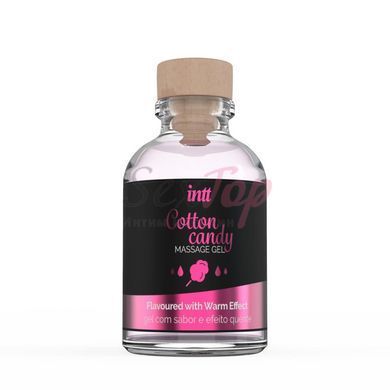 Массажный гель для интимных зон Intt Cotton Candy (30 мл) разогревающий &mdash;  фото товара 2
