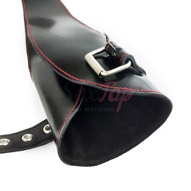 Поручи для подвеса Fetish Hand Cuffs For Suspension из натуральной кожи &mdash;  фото товара 3