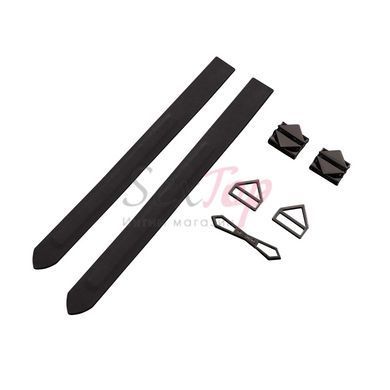 Наручники LOCKINK Wristcuffs/Anklecuffs Black Set &mdash;  фото товара 8