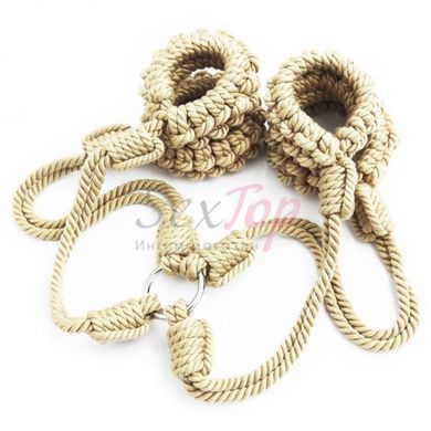 Бондаж для рук и ног из веревки Rope Restraint Series &mdash;  фото товара 2