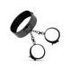 Наручники с ошейником Bedroom Fantasies Collar & Cuffs - Black &mdash; фото 1 из 9