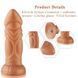 Силиконовый дилдо с вибрацией Hismith Slightly Curved Vibrating Silicone Dildo Monster Series &mdash; фото 4 из 6