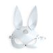 Кожаная маска Зайки Art of Sex - Bunny mask, цвет Белый SO9646 фото 3