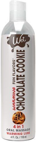 Распродажа!!! Согревающий лубрикант Wet Warming Chocolate Cookie 4in1, 118мл (срок 30.09.2026) &mdash;  фото товара 1