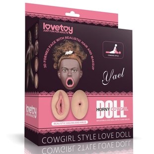 Кукла для любви в стиле пастушки Cowgirl Style Love Doll Black IXI60335 фото