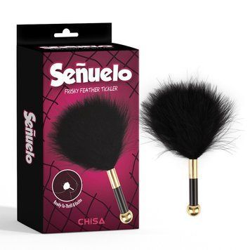 Пушок тиклер для интимных ласк Senuelo Frisky Feather Tickler &mdash;  фото товара 1