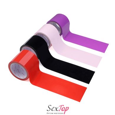 Електростатична стрічка для бондажу LOCKINK SEVANDA Electrostatic Tape - Red Tape, 16 м - SX0889