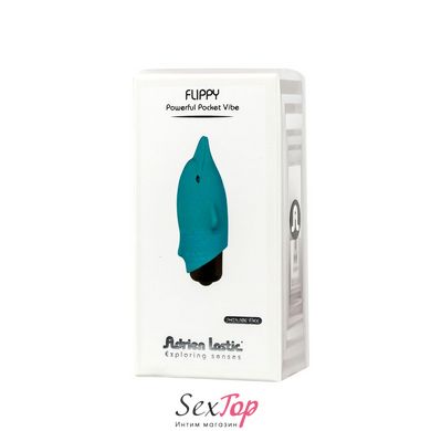 Вибропуля Adrien Lastic Pocket Vibe Flippy 10 со стимулирующим носиком AD30585 фото