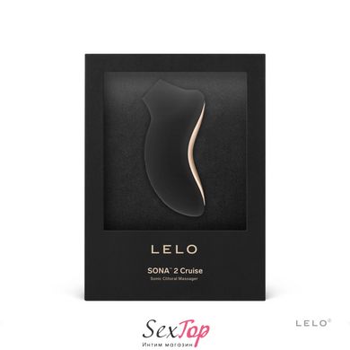 Звуковий стимулятор клітора LELO SONA 2 Black, 12 режимів SO8100 фото