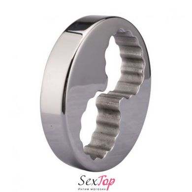 Stainless steel scrotum weight-bearing ring / 8 shape heavy ball stretcher male IXI52229 фото