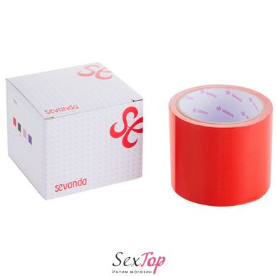 Электростатическая лента для бондажа LOCKINK SEVANDA Electrostatic Tape - Red Tape, 16 м - SX0889