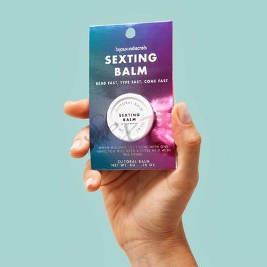 Бальзам для клитора Bijoux Indiscrets Sexting Balm (Пиши, играй и зажигай), разогревающий &mdash;  фото товара 3