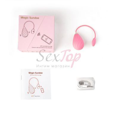 Смарт-виброяйцо Magic Motion Sundae Pink &mdash;  фото товара 4