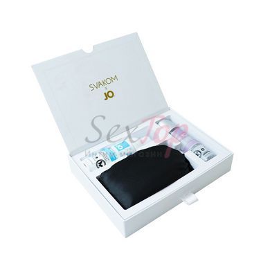 Подарочный набор Svakom Anniversary Box: вакуумный стимулятор, ленты, маска, лубрикант, спрей &mdash;  фото товара 4