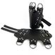 Поножи манжеты для подвеса за ноги Leg Cuffs For Suspension из натуральной кожи, цвет черный SO5182 фото 2