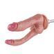Двойной фаллоимитатор для секс-машин Hismith Double Penetrator, 9.25&Prime;, KlicLok и присоска &mdash; фото 10 из 15