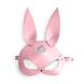 Шкіряна маска Зайчика Art of Sex - Bunny mask, колір Рожевий SO9647 фото 3